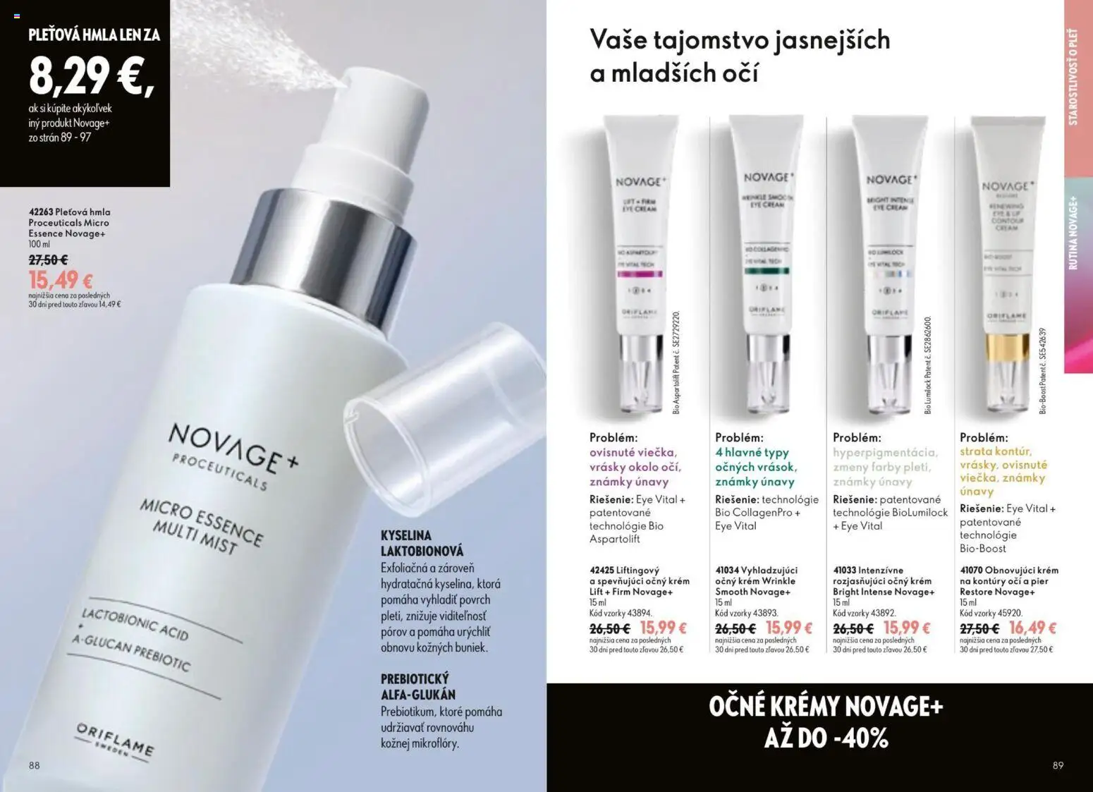 Nové Oriflame akcie – leták je platný od 19.08.2026 | Strana: 45 | Produkty: Krém