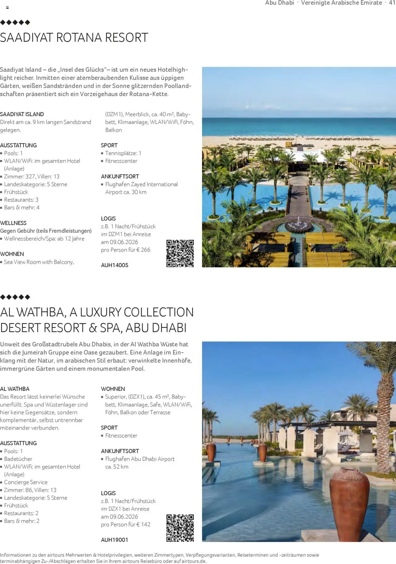TUI airtours Katalog  Erstklassige Fernreisen 2025/26 – gültig ab 01.11.2025 | Seite: 41