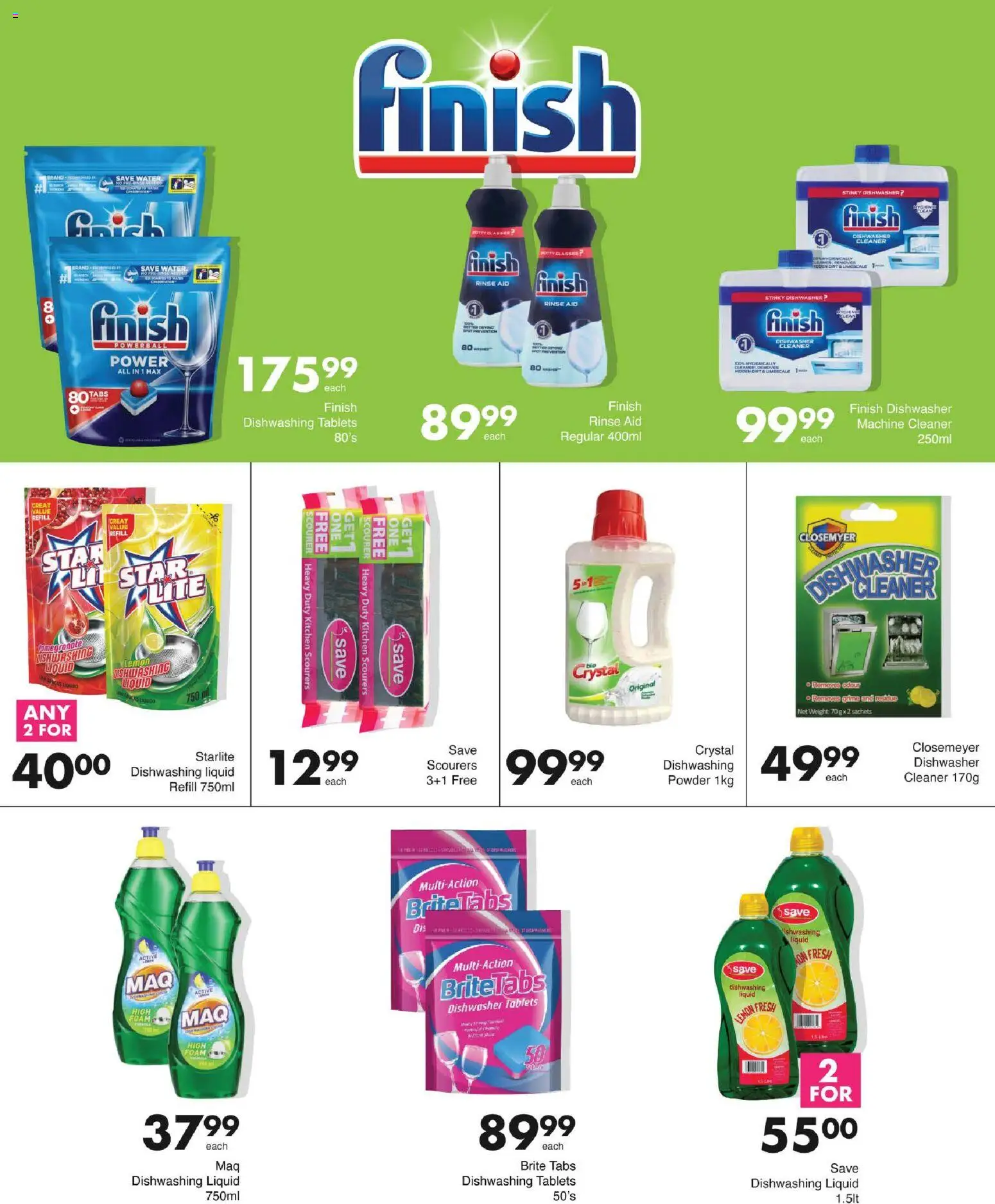 New Save catalogue – valid from 28.05.2026 | Page: 79 | Products: Dishwasher, Foam, Dishwasher cleaner, Dishwashing liquid