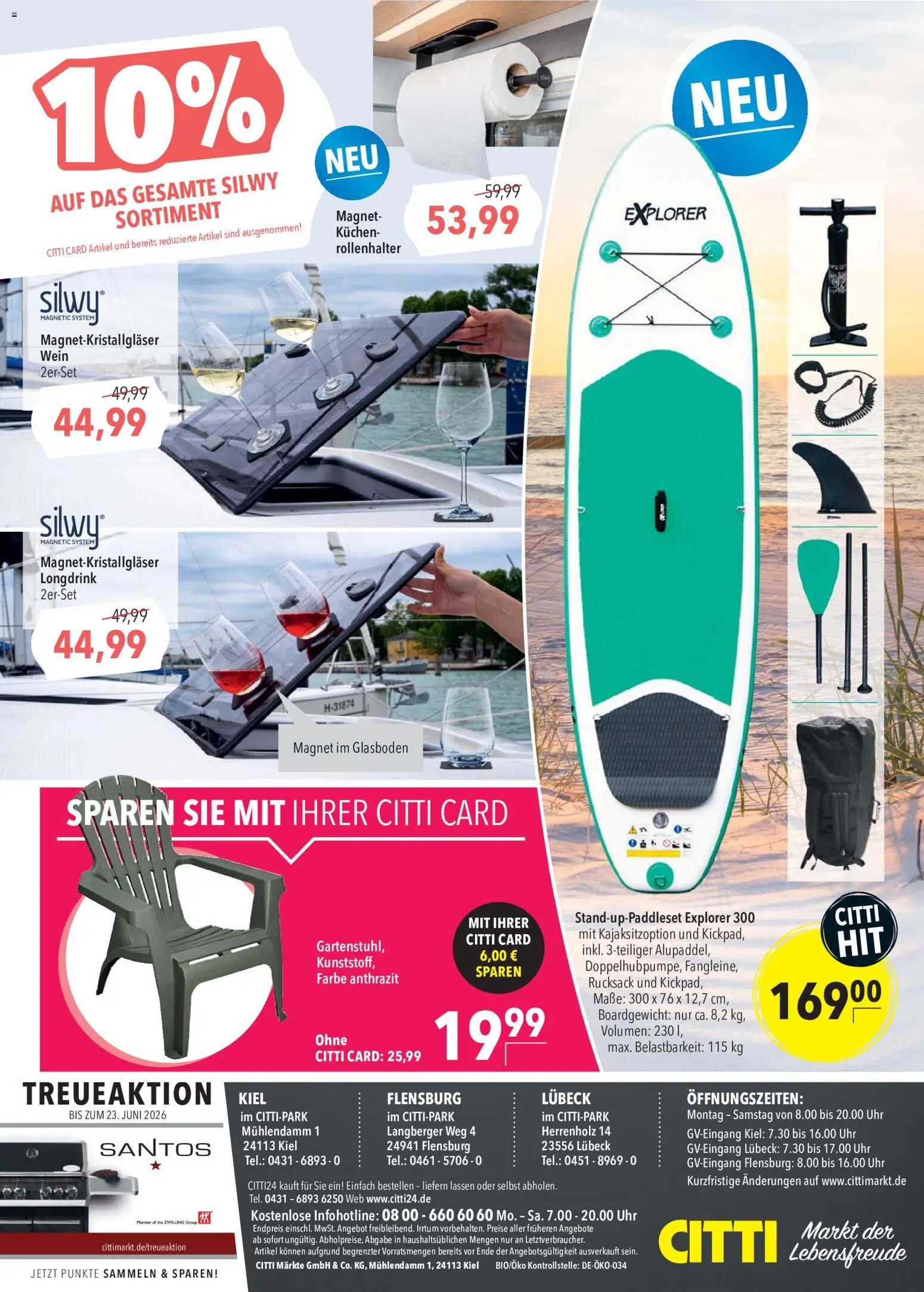 CITTI Markt Garten, Grill & Abenteuer – gültig ab 27.05.2026 | Seite: 12 | Produkte: Wein, Rucksack, Kuchen, Uhr