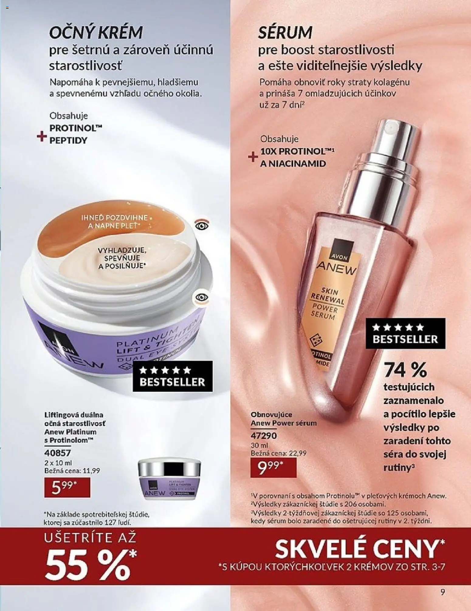 Nové Avon akcie – leták je platný od 01.06.2026 | Strana: 9 | Produkty: Krém