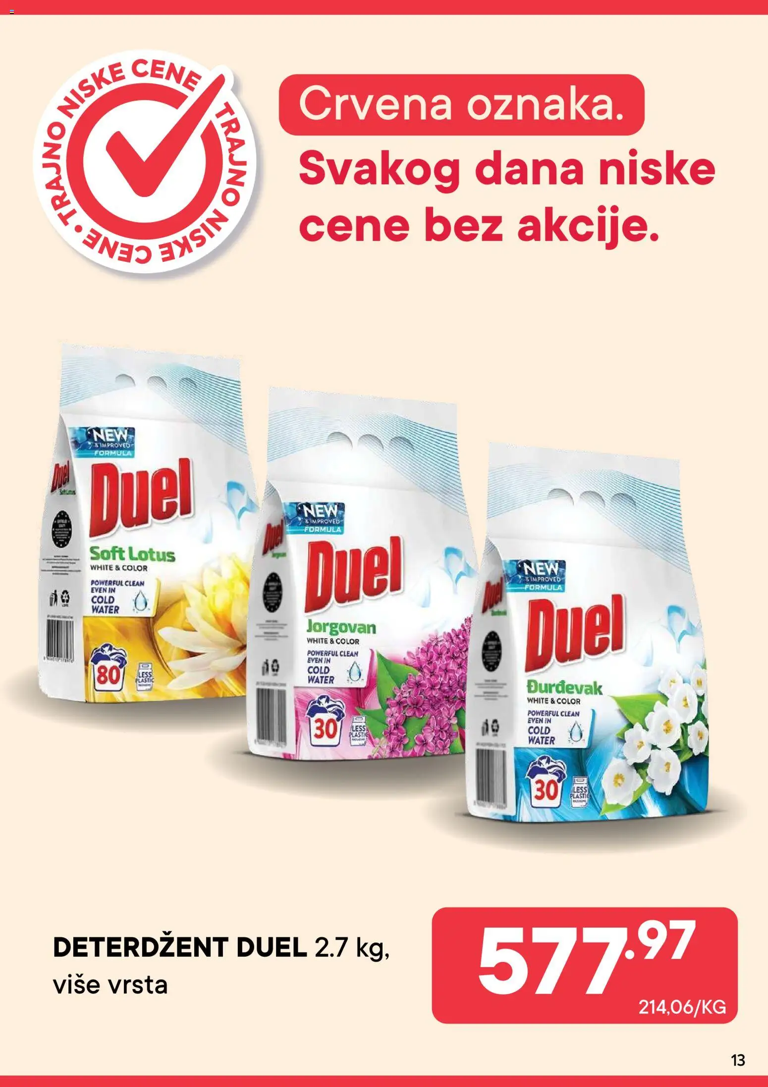 PerSu katalog - važi od 25.10.2026 | Strana: 13 | Proizvode: Deterdžent, Lotus