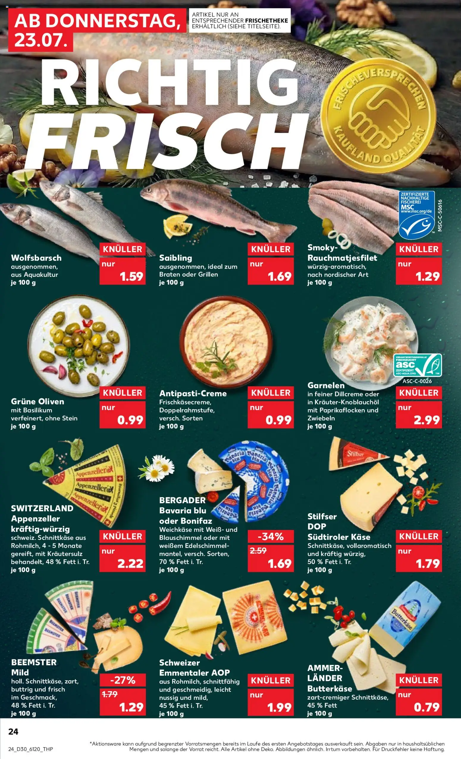 Kaufland Německo leták - Bremen od 23.07.2026 | Strana: 24 | Produkty: Kaše