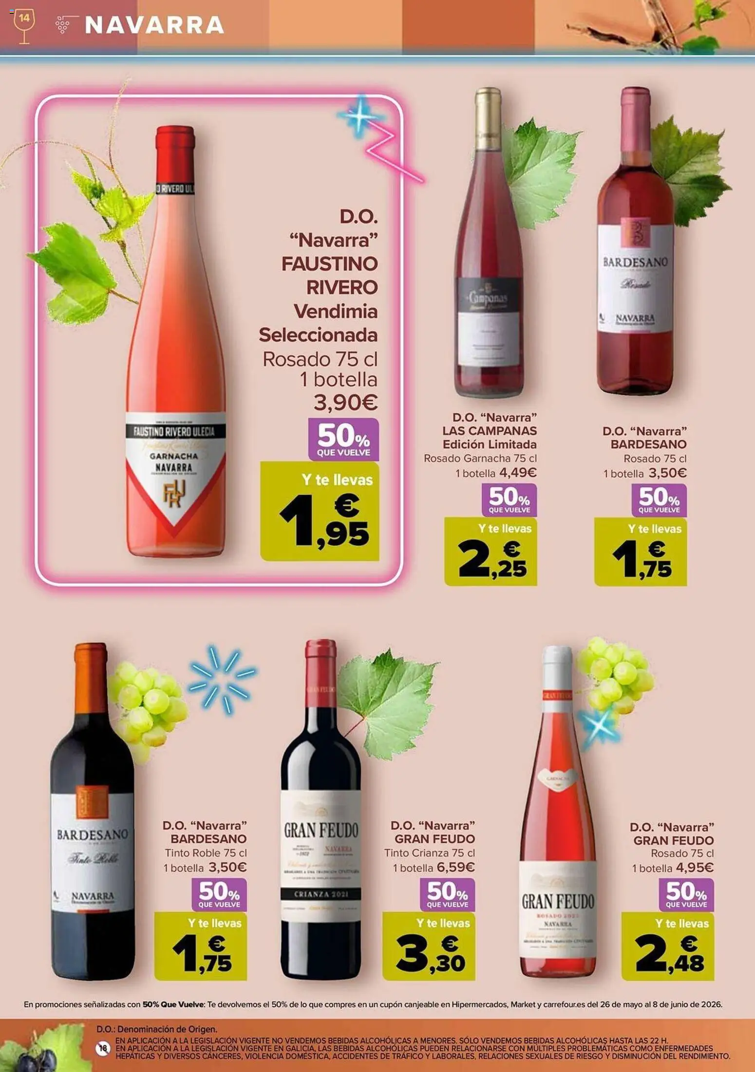 Carrefour Vinos │ válido desde el 12.05.2026 | Página: 14 | Productos: Té
