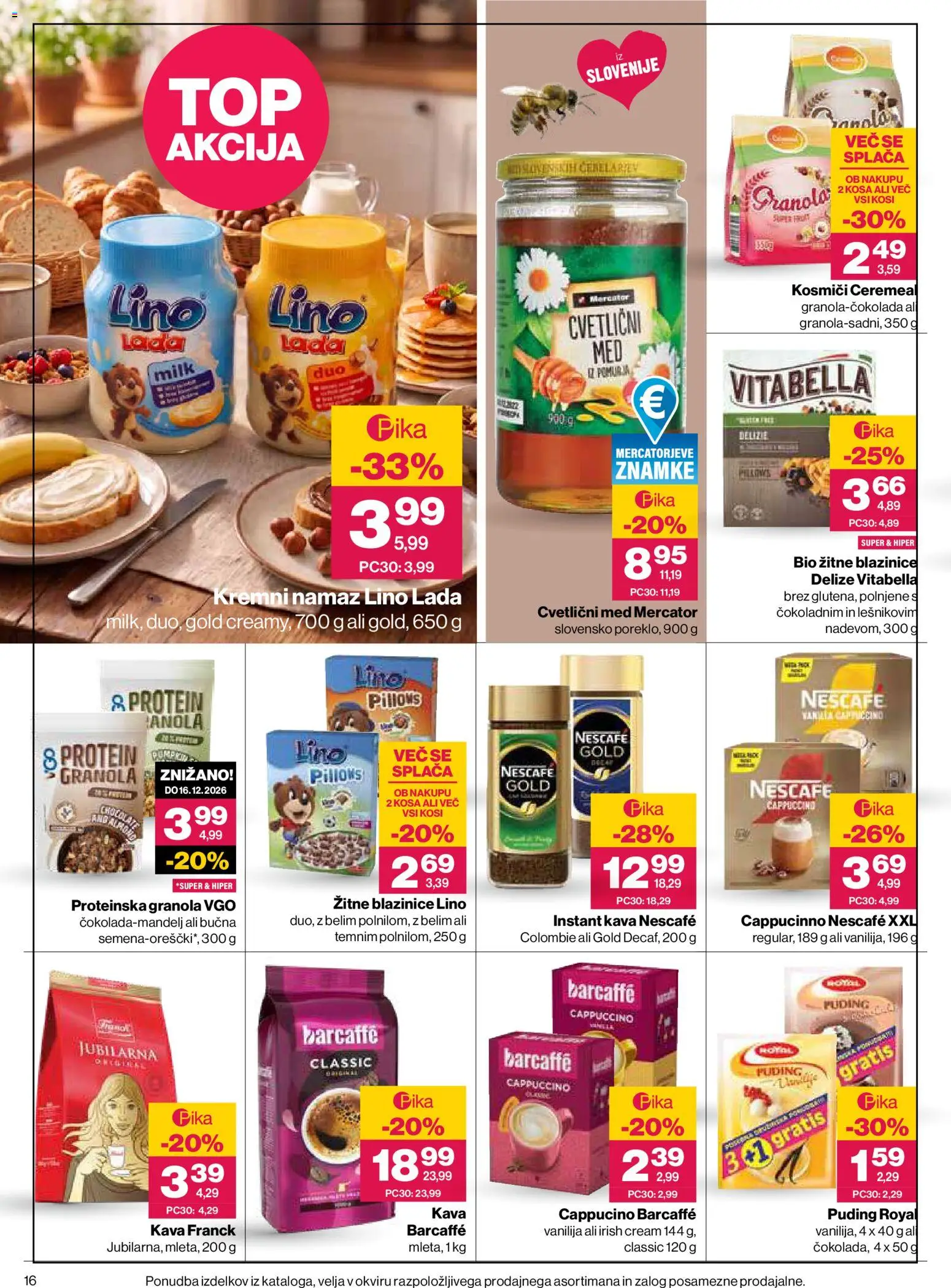 Novi Mercator katalog ponudbe – veljaven od 17.09.2026 | Stran: 16