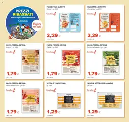 Anteprima del volantino Oasi volantino Prezzi Ribassati valido a partire dal 18.06.2026 | Pagina: 10 | Prodotti: Prosciutto Crudo, Pancetta, Spinaci, Ricotta