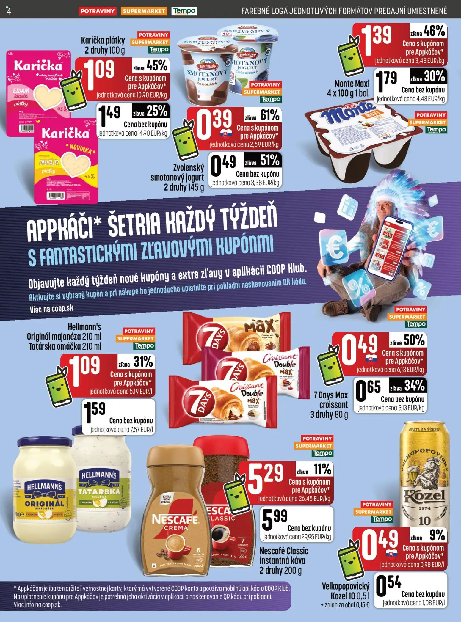 Nové COOP Jednota akcie – leták je platný od 08.10.2026 | Strana: 4