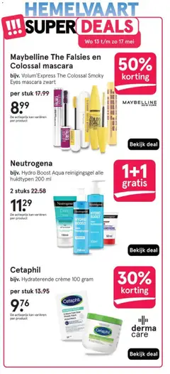 Etos folder - Voorbeeld van een folder van Etos, geldig van 11.05.2026 | Pagina: 5 | Producten: Mascara, Boost, Crème, Handcrème