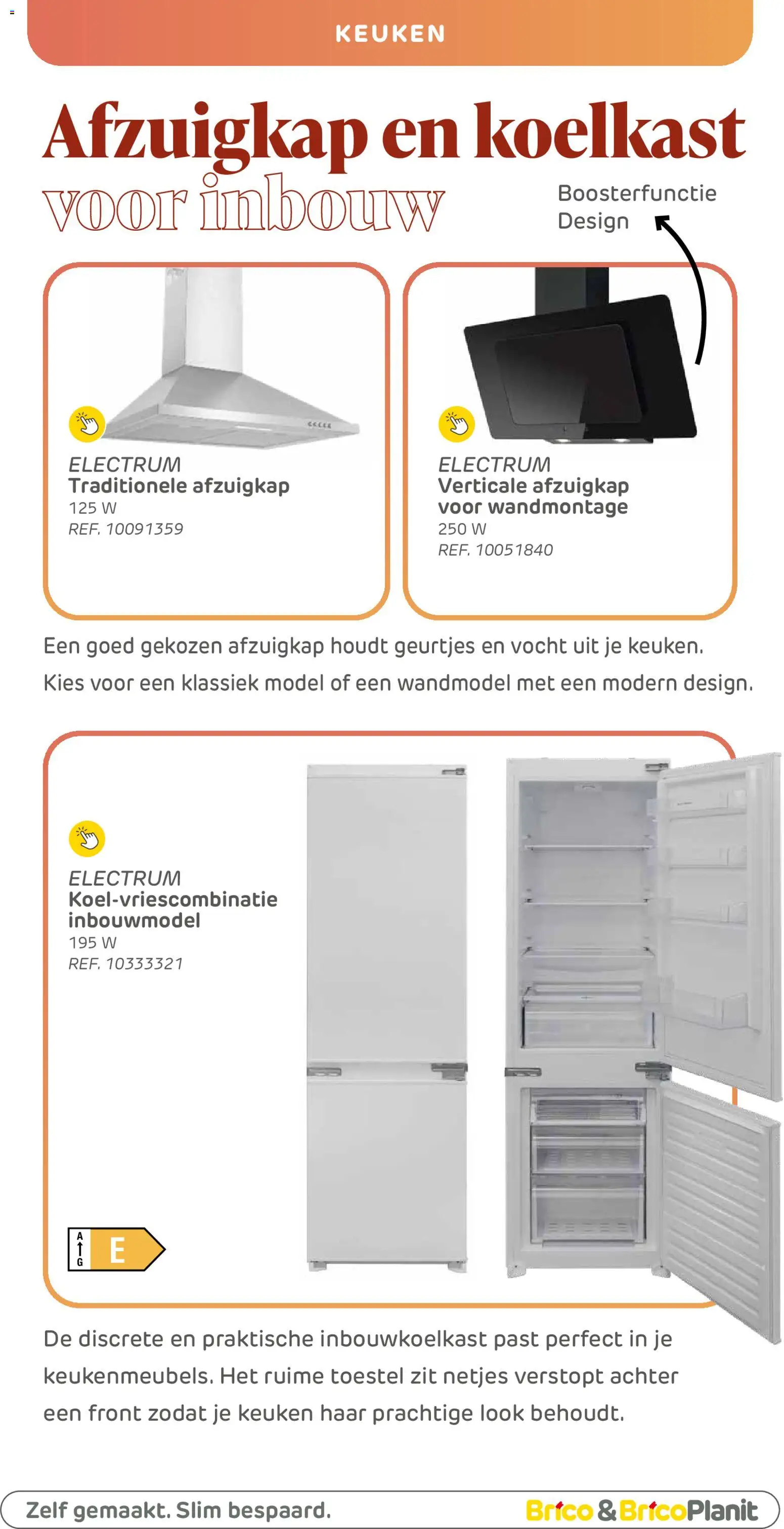 {H1} | Pagina: 45 | Producten: Afzuigkap, Koelkast