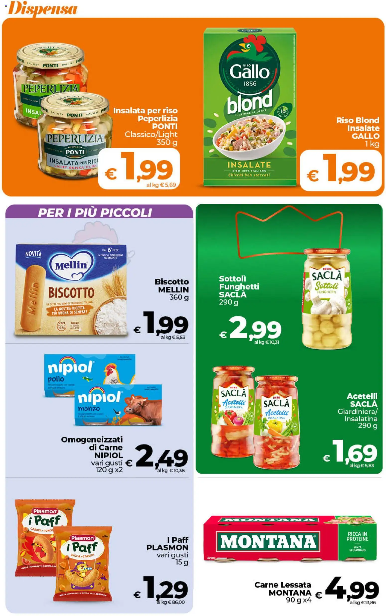Volantino Ipercoop del 21/08/2026 | Pagina: 35 | Prodotti: Riso, Carota, Insalata, Zucca