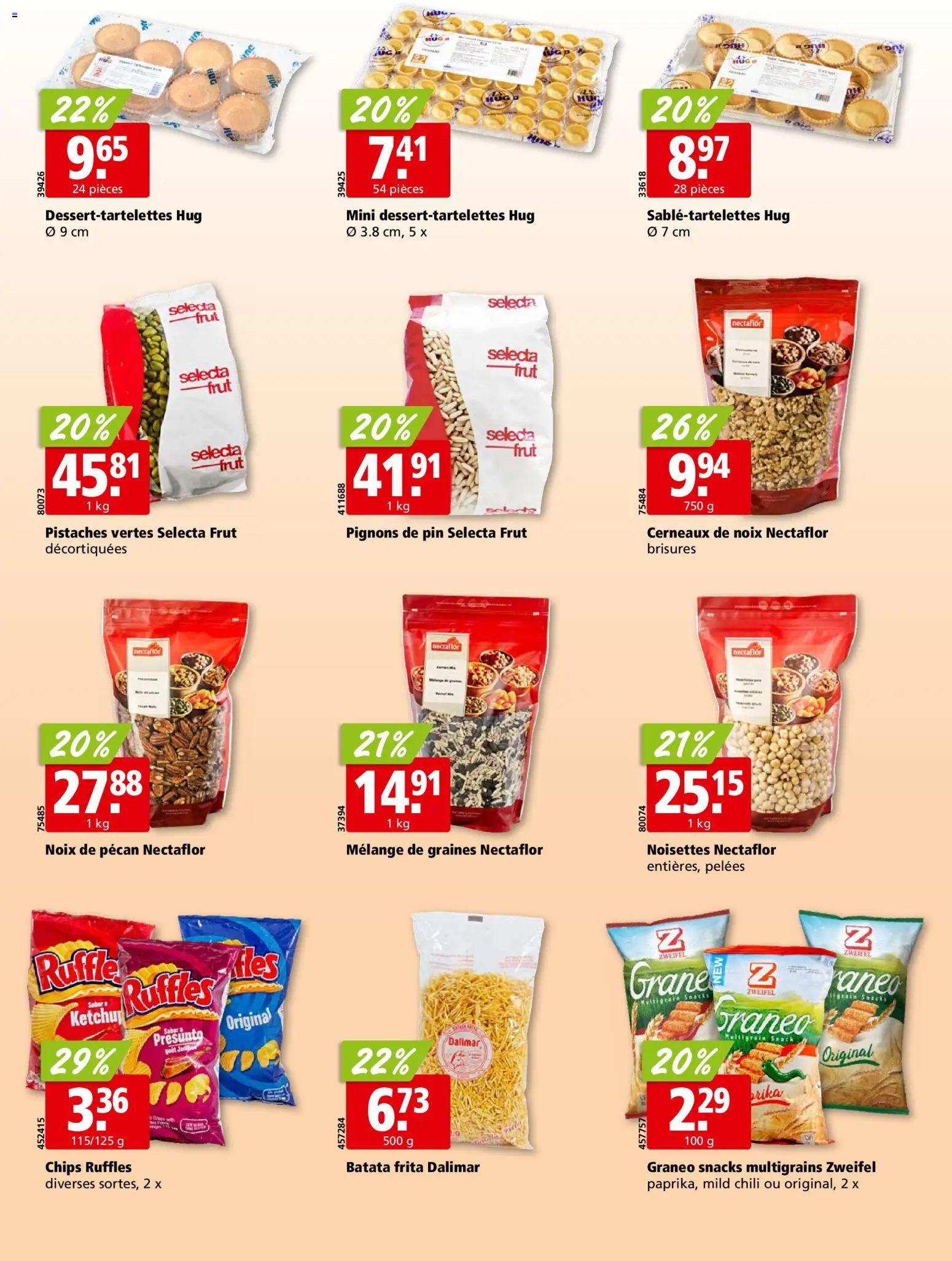 Aligro aktionen Chavannes, Matran, Genève, Sion – gültig ab 26.10.2026 | Seite: 24 | Produkte: Snacks, Chili, Chips, Ketchup