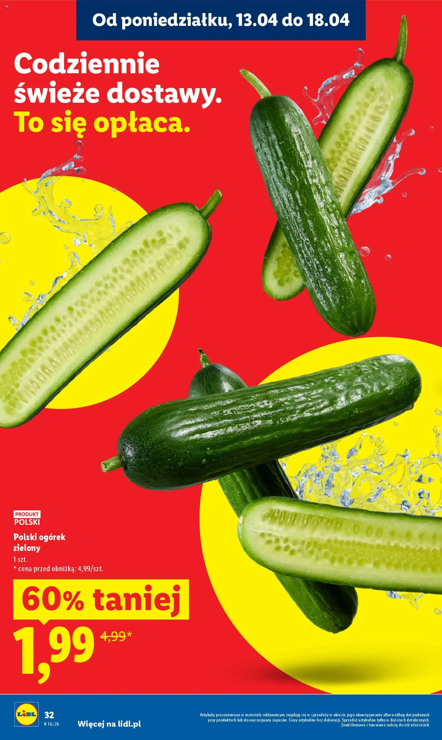 Lidl gazetka od 13.04.2026 | Strona: 32