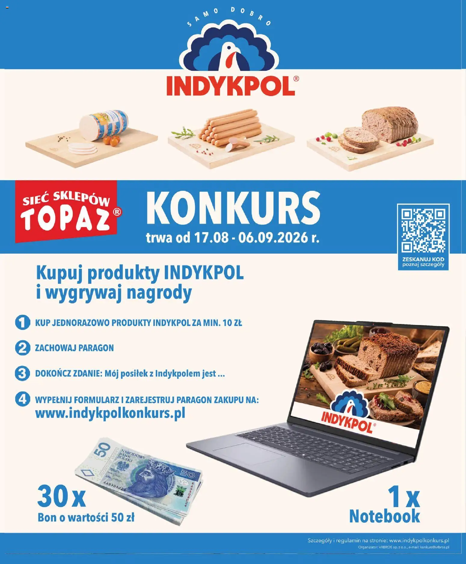 Topaz gazetka od 03.09.2026 | Strona: 50 | Produkty: Notebook