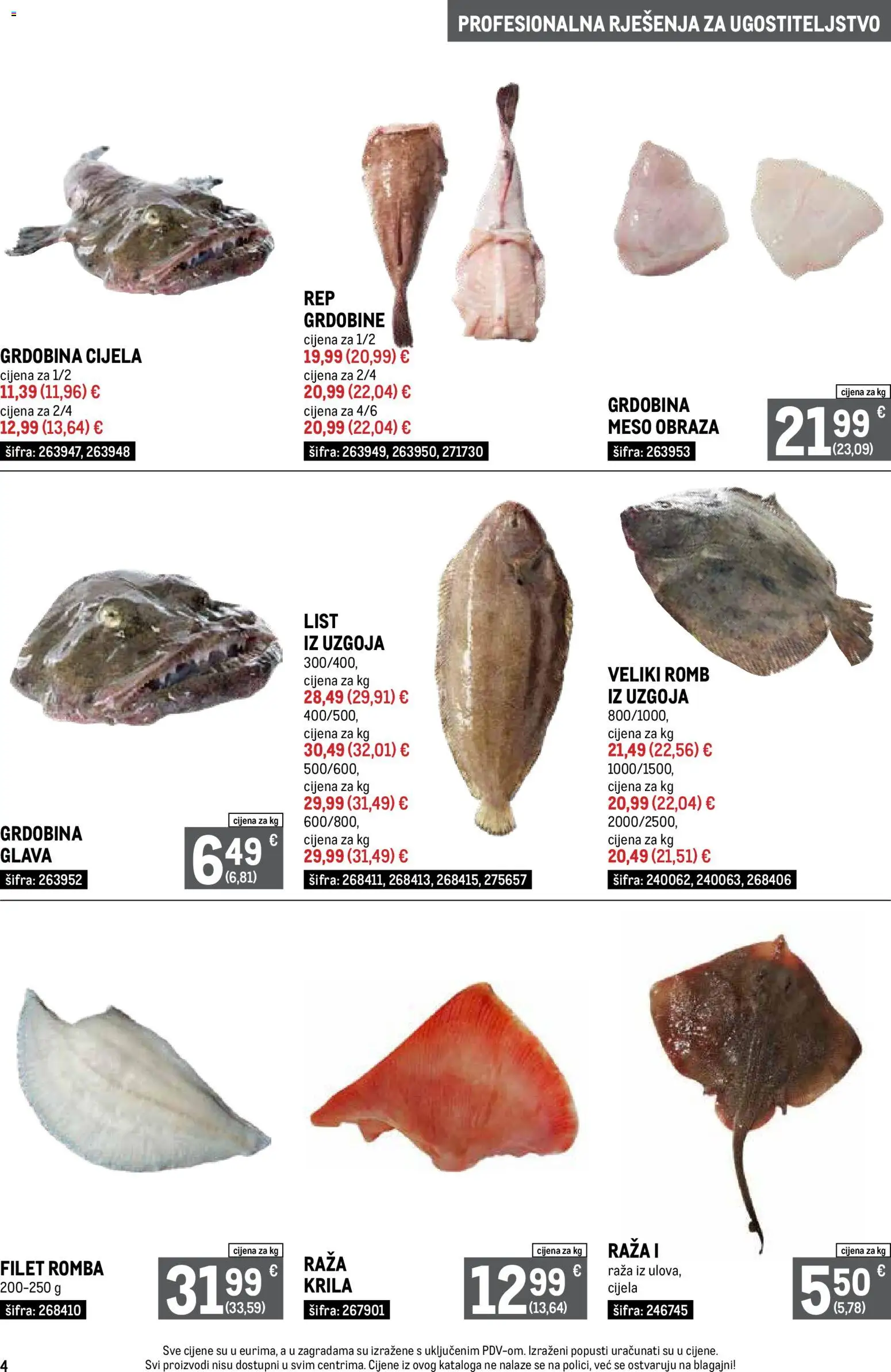 Metro katalog | vrijedi od 01.07.2026 | Stranica: 4 | Proizvodi: Meso