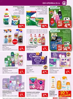 Spar Katalog - Pregled kataloga iz trgovine Spar, vrijedi od 17.06.2026 | Stranica: 29 | Proizvodi: Pelene, Deterdžent za pranje rublja, Jar, Tableta