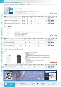 Rexel - Prévisualisation de Rexel - Brochure Chauffage Électrique, ECS, PAC AIR-AIR Et Qualite De L´Air Interieur valide à partir de 18/11/2025 | Page: 44 | Produits: Poids, Peignoir, Seche serviettes, Radiateur