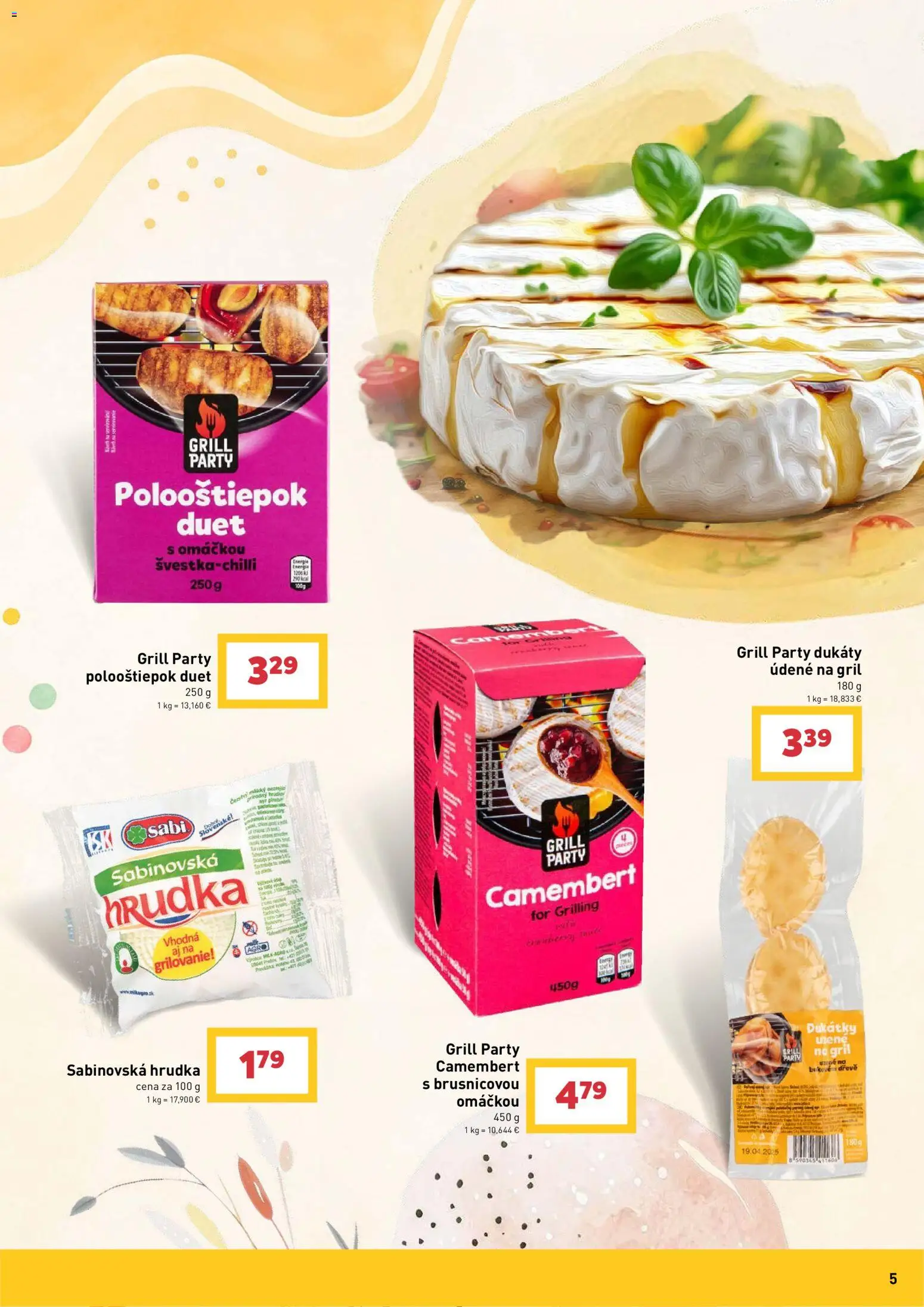 Nové Billa akcie – leták je platný od 27.05.2026 | Strana: 5 | Produkty: Gril