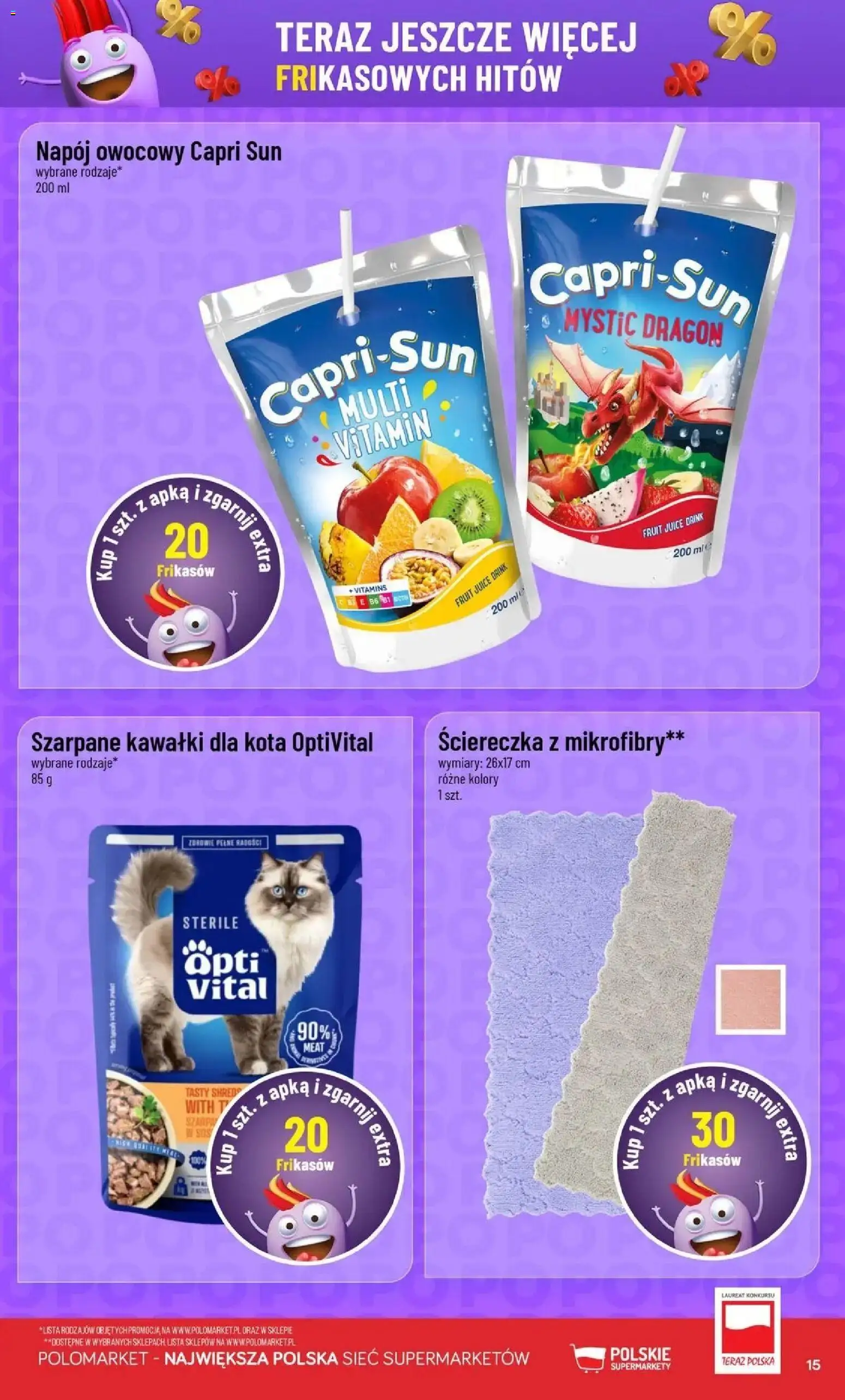 Nowa POLOmarket gazetka od jutra 23.09.2026 | Strona: 15 | Produkty: Sos