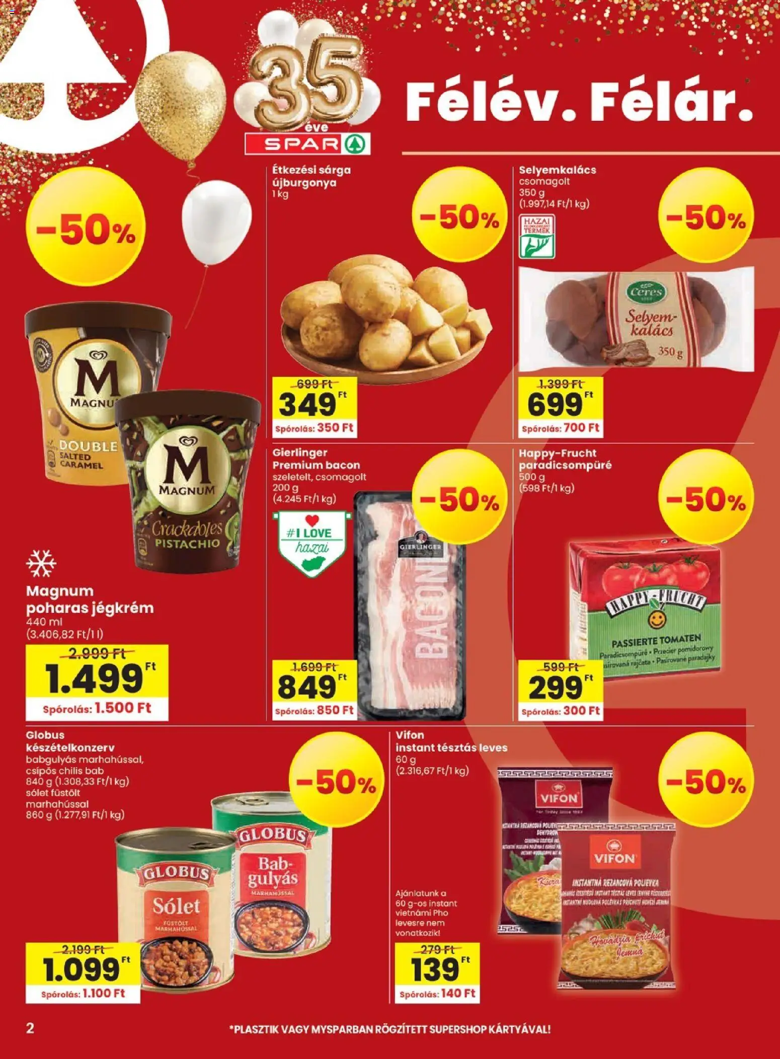 Spar akciós ujság - amely érvényes a következő dátumtól: 25.06.2026 | Oldal: 2