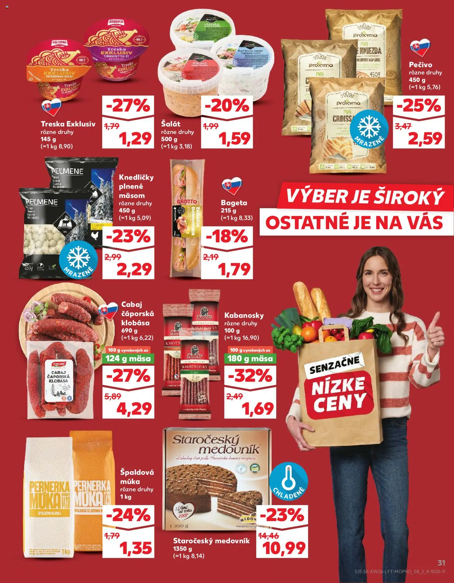 Nové Kaufland akcie – leták je platný od 25.06.2026 | Strana: 31