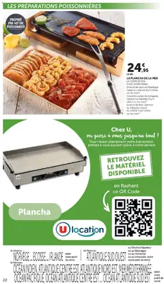 Super U - Prévisualisation de Super U - La carte Printemps Été valide à partir de 03.03.2026 | Page: 22 | Produits: Citron, Crevettes, Thon, Saumon