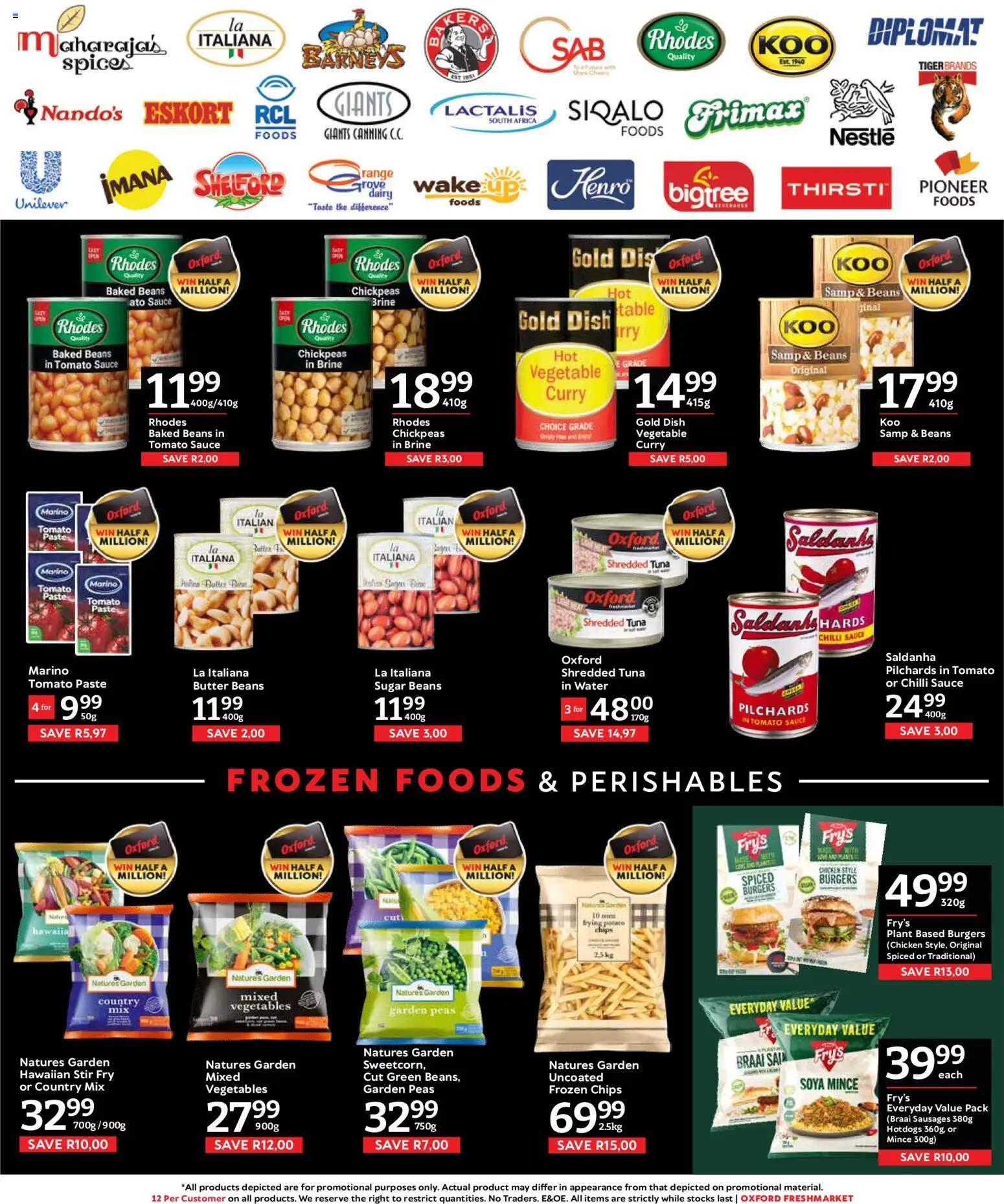 New Oxford Freshmarket catalogue – valid from 14/10/2026 | Page: 7 | Products: Tuna, Chicken, Chips, Sauce