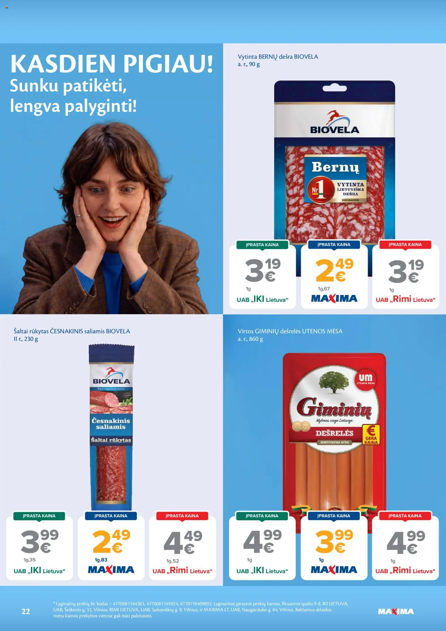 MAXIMA akcijos nuo 2026.10.20 | Puslapis: 22