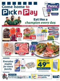 Pick n Pay specials catalogue – valid from 07/09/2026