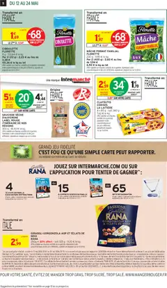 Intermarché - Prévisualisation de SAUCISSE SÈCHE D'AUVERGNE LABEL ROUGE ITINÉRAIRE DE NOS RÉGIONS, SAUCISSE SÈCHE D'AUVERGNE LABEL ROUGE ITINÉRAIRE DE NOS RÉGIONS 300 g - 18,50 € le kg valide à partir de 12.05.2026 | Page: 8