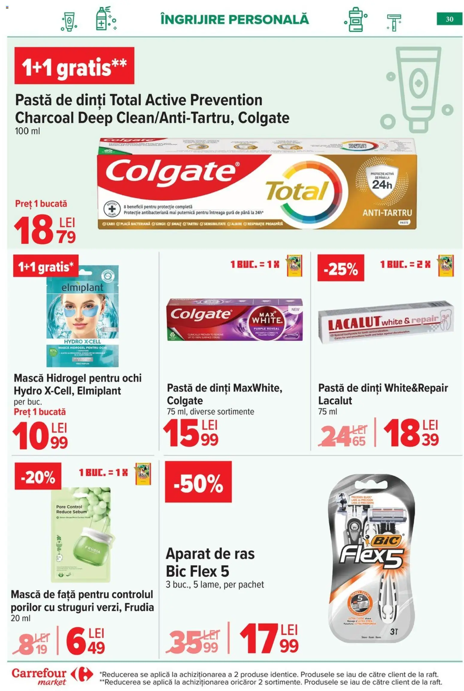 Noul catalog Carrefour – valabil de la 06.05.2026 | Pagină: 33 | Produse: Struguri, Aparat De Ras, Pastă de dinți, Paste