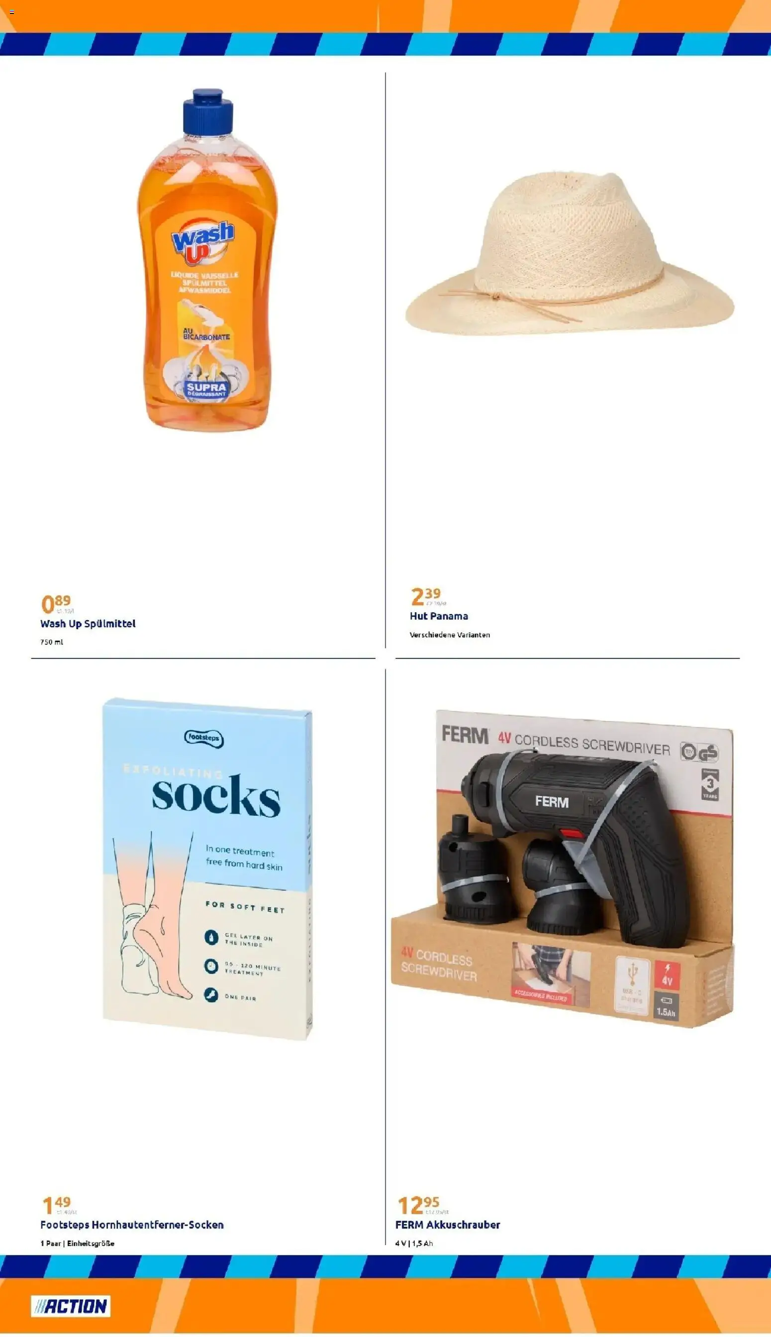 Action Kleine Preise, große Freude – gültig ab 06.05.2026 | Seite: 21 | Produkte: USB, Akkuschrauber, Hut