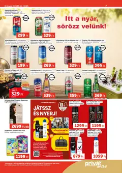 PRIVÁT Aktuális szórólap MAX - amely érvényes a következő dátumtól: 18.06.2026 | Oldal: 7 | Termékek: Meggy, Stift, Alkoholmentes sör, Persil