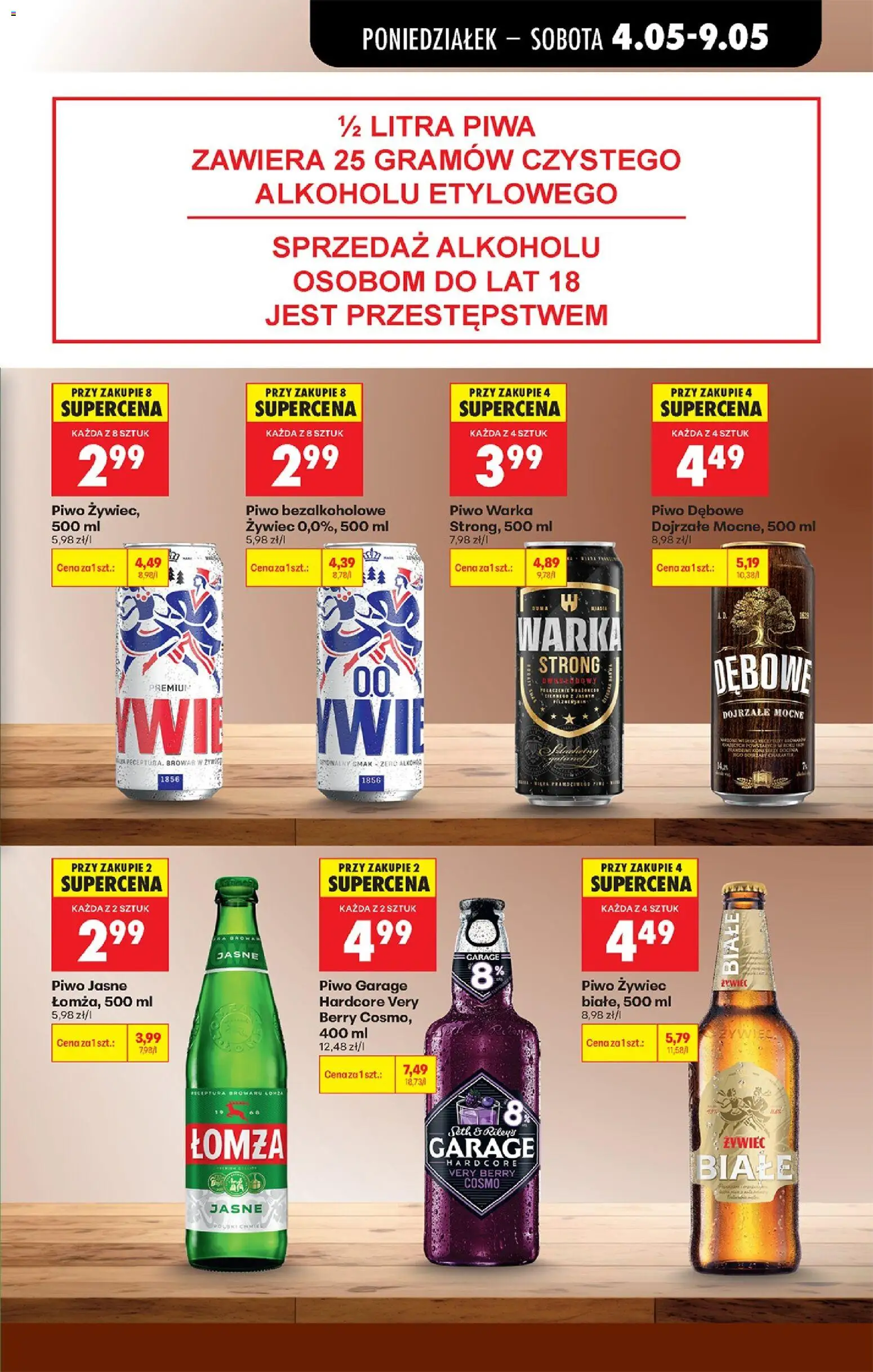 Biedronka gazetka od poniedziałku od 04.05.2026 | Strona: 61