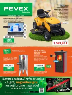 Pevex Katalog - Pregled kataloga iz trgovine Pevex, vrijedi od 27.08.2026