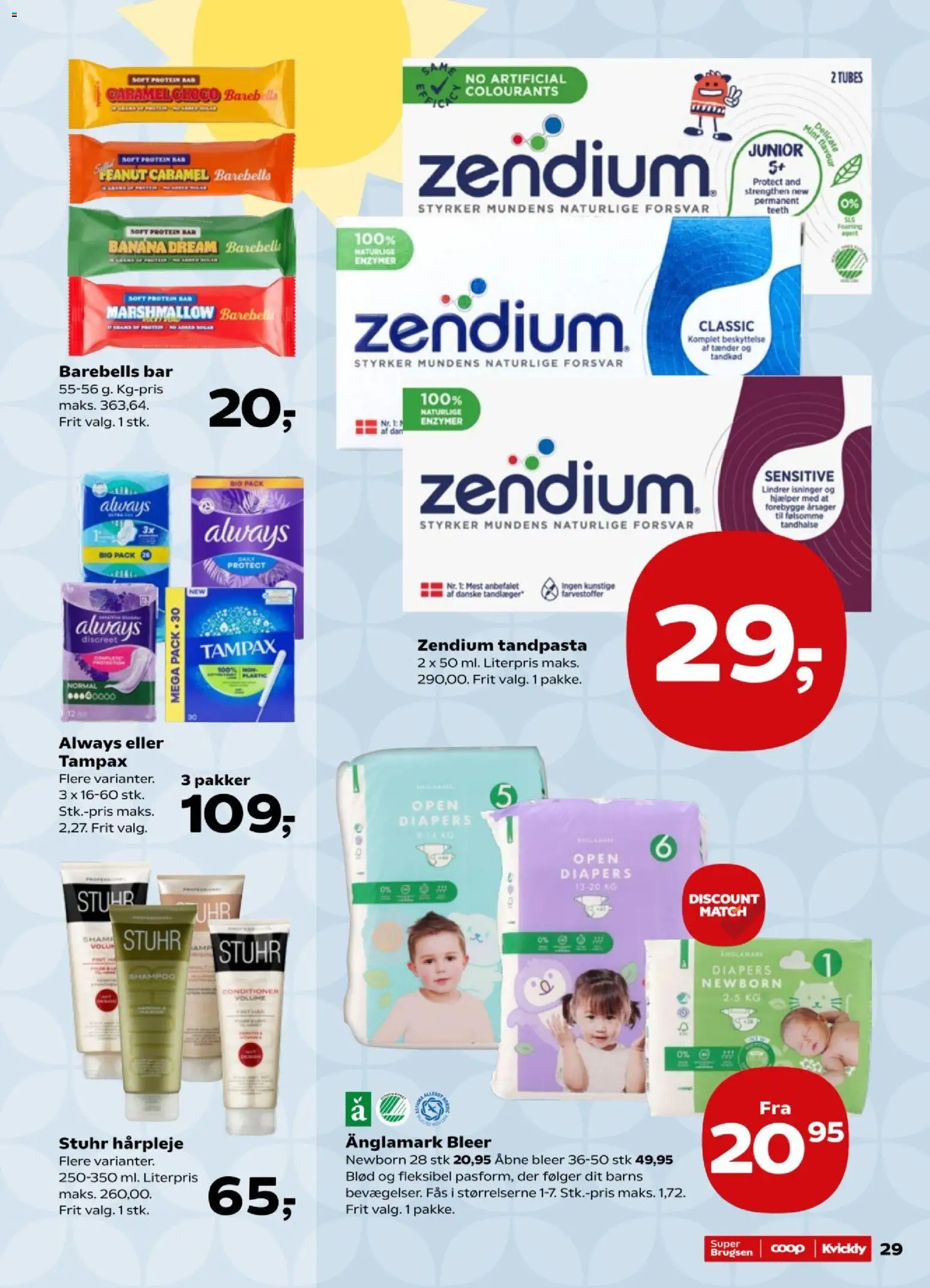 Kvickly tilbudsavis – gyldig fra 02/07/2026 | Side: 33 | Produkter: Shampoo, Tandpasta