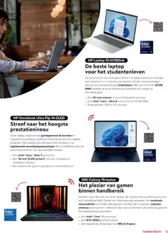 Vanden Borre folder - Voorbeeld van een folder van Vanden Borre, geldig van 12/08/2026 | Pagina: 13 | Producten: Pc, Laptop, Batterij, Overal