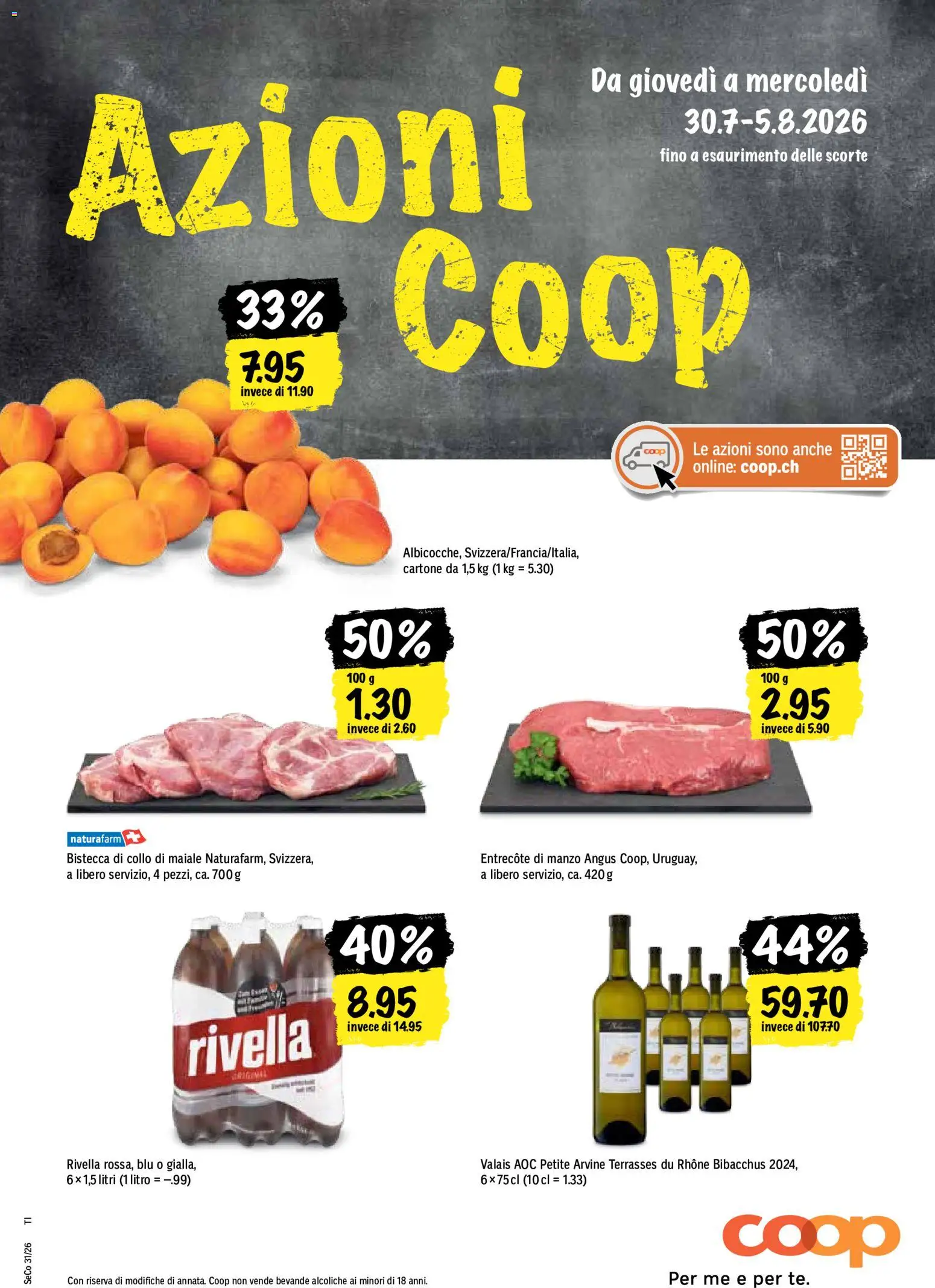 Coop aktionen IT – gültig ab 30.07.2026 | Seite: 1