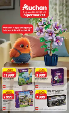 Auchan Lego ajánlatok - amely érvényes a következő dátumtól: 2026.07.23.