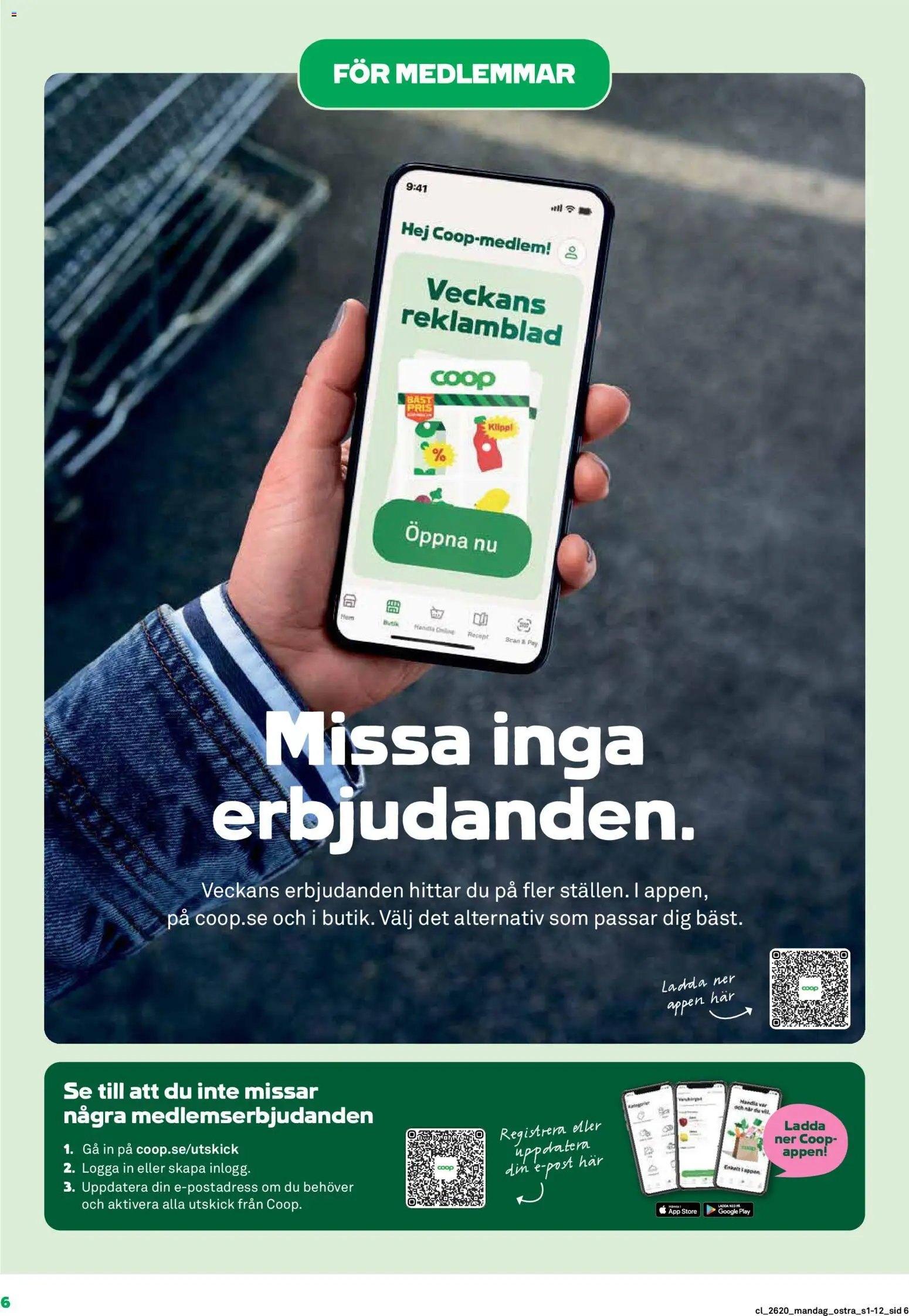 Coop Daglivs reklamblad aktuell från 11.05.2026 | Sida: 6