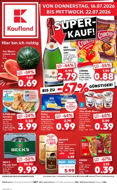 Kaufland Prospekt Rostock ab 16.07.2026 gültig
