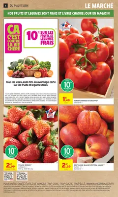 Intermarché - Prévisualisation de FRAISE RONDE, Round strawberries in a 500g punnet. valide à partir de 09.06.2026 | Page: 8