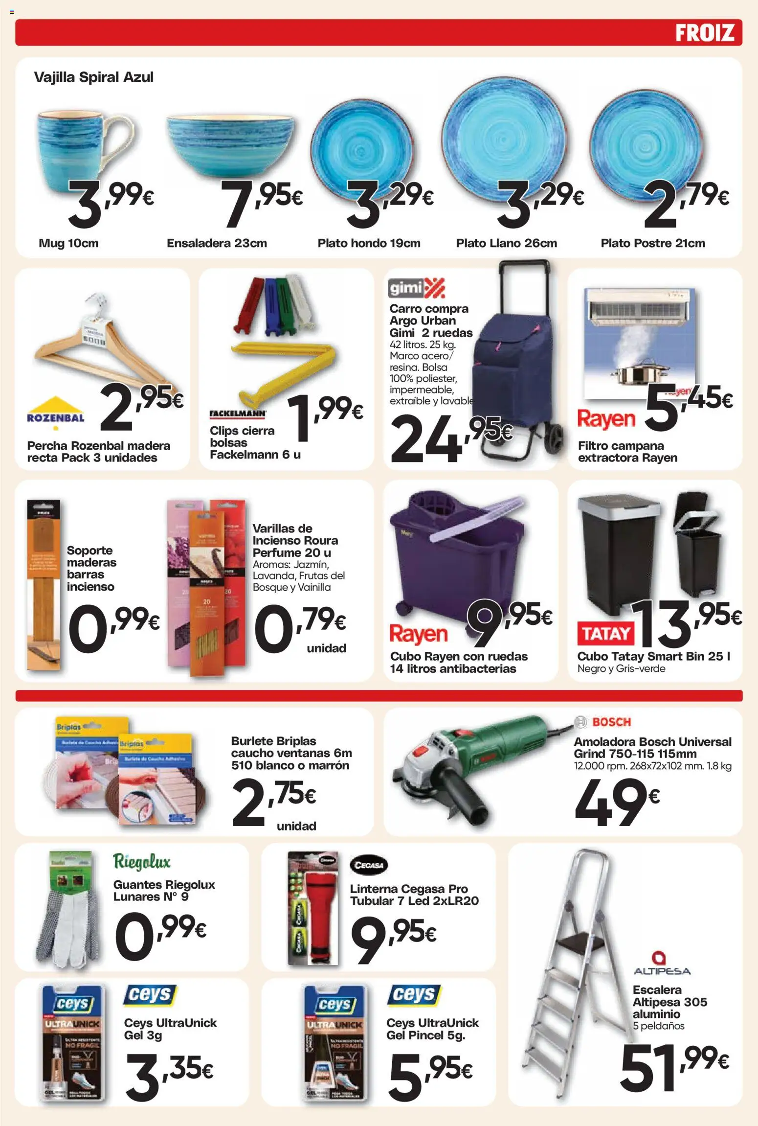 Froiz - Folleto Hiper │ válido desde el 24/09/2026 | Página: 9 | Productos: Guantes, Percha, Vainilla, Bolsa