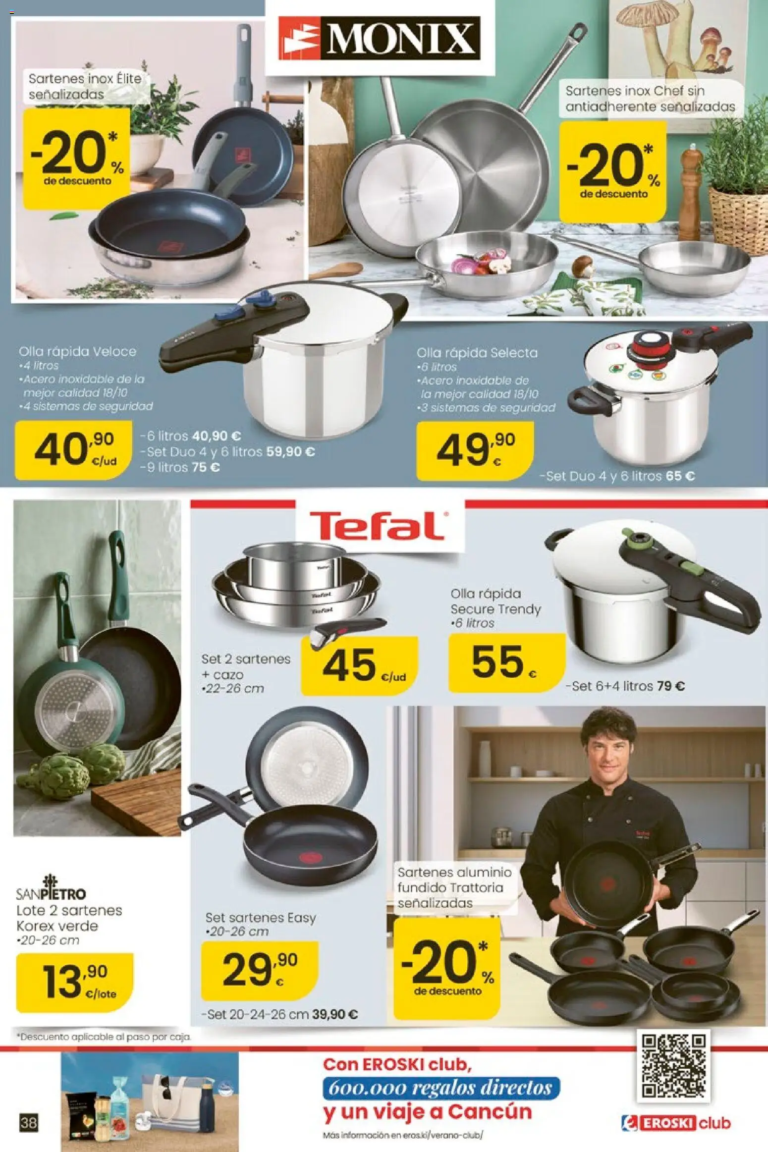 Eroski Oh! Oferta Pontevedra │ válido desde el 11.06.2026 | Página: 38 | Productos: Caja
