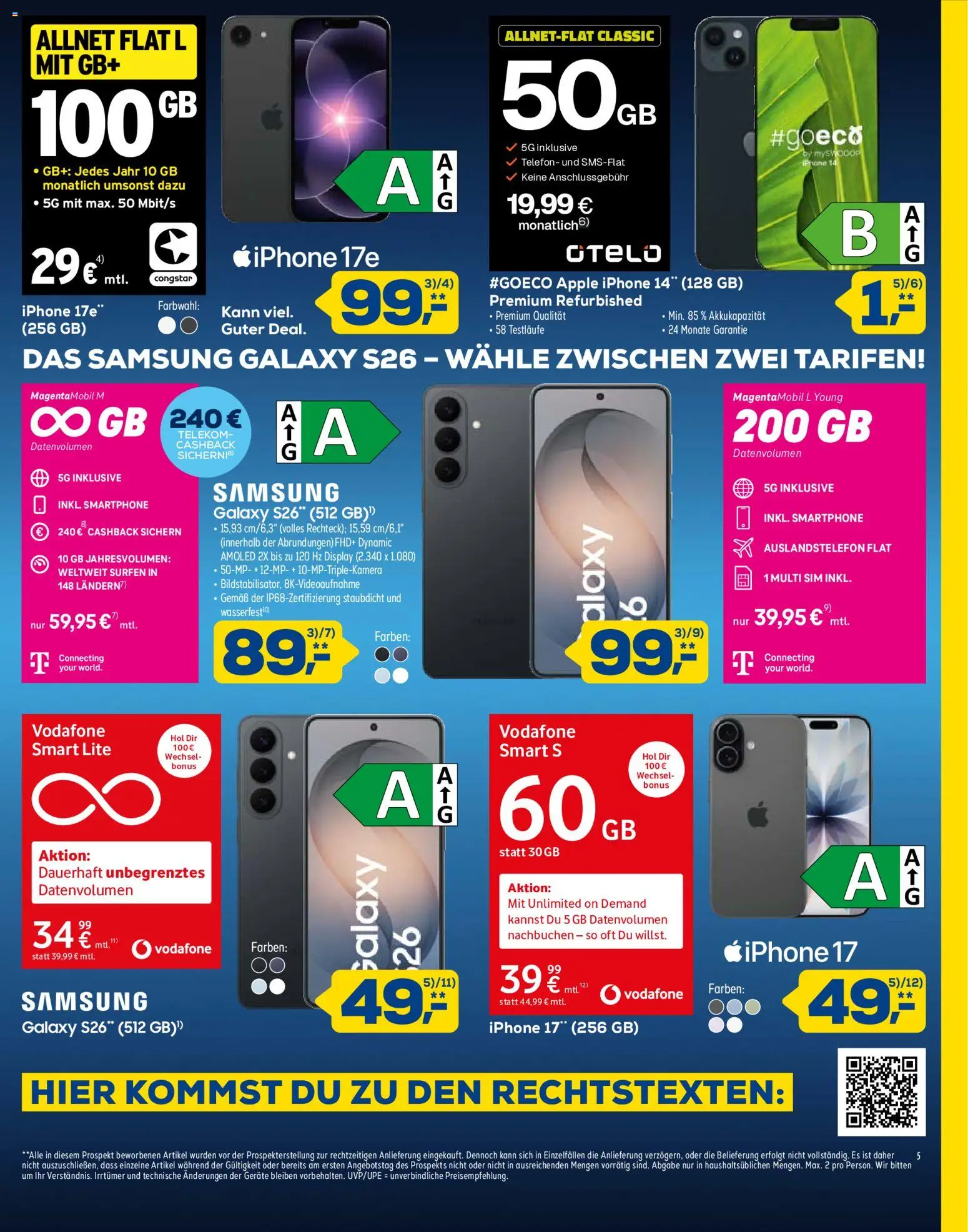 Euronics Prospekt – gültig ab 30.05.2026 | Seite: 5 | Produkte: Iphone, Apple, Telefon, Smartphone