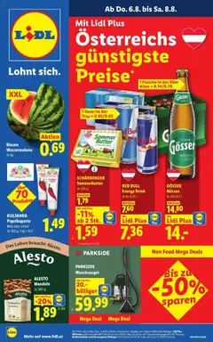 Lidl - Flugblatt ab 06.08.2026 gültig