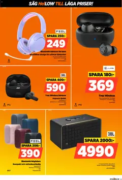 Power erbjudanden - Förhandsvisning av reklamblad från butik Power aktuell från 11.05.2026 | Sida: 33 | Produkter: Såg, Hörlurar