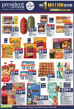 President Hyper specials catalogue – valid from 23/07/2026 | Page: 4