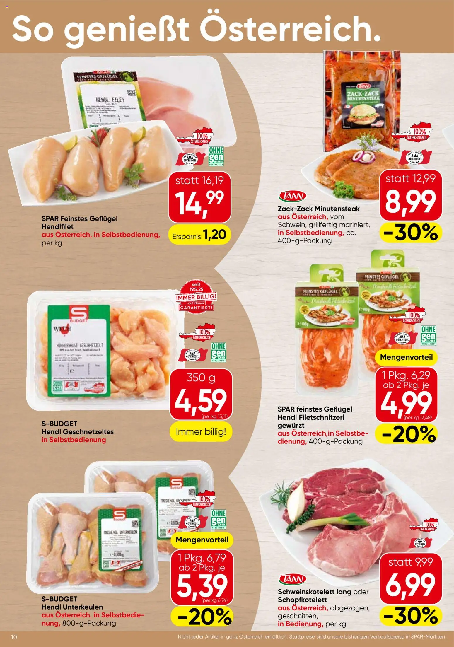 Spar - Vorarlberg gültig ab 03.06.2026 | Seite: 10