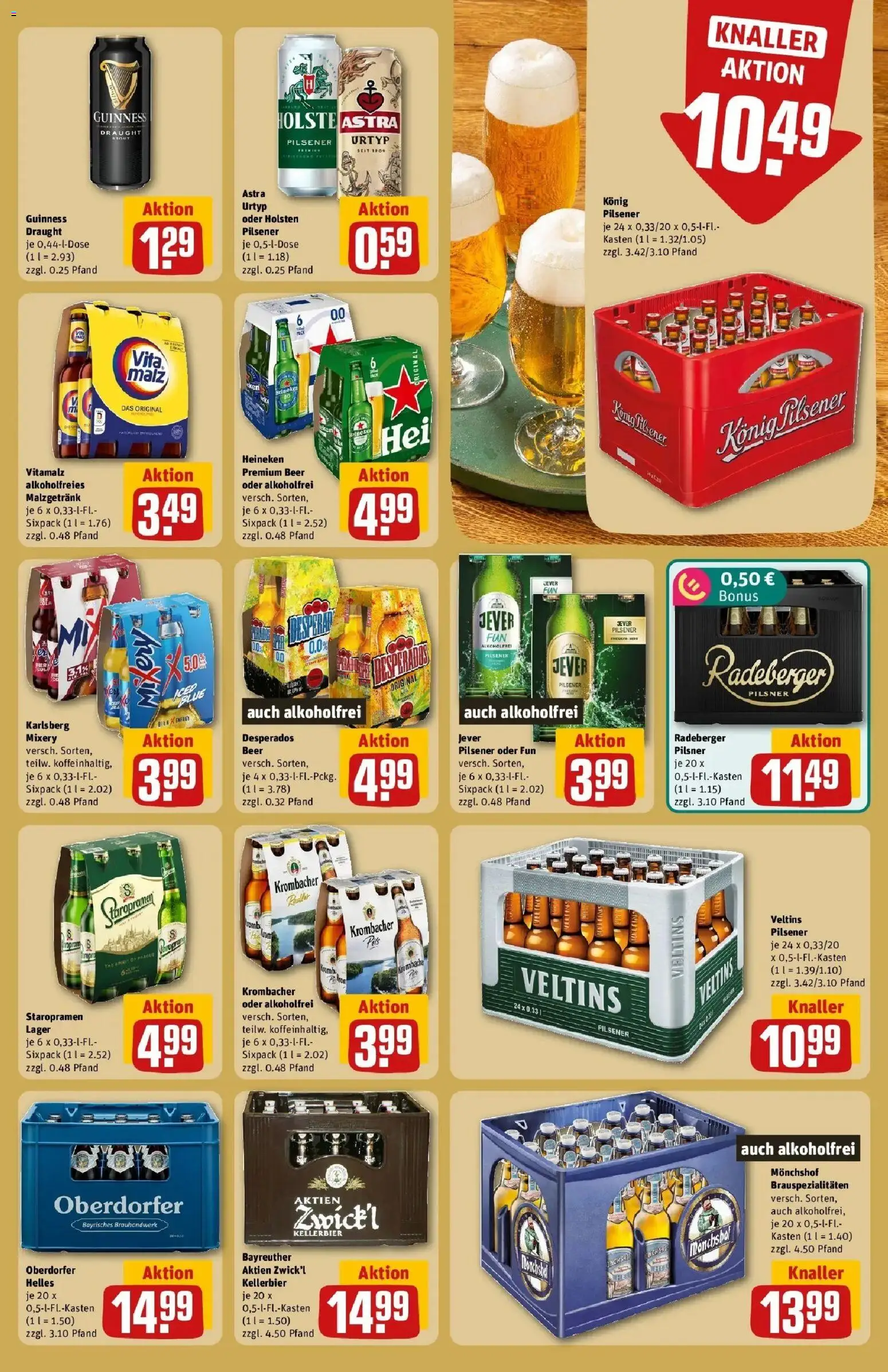 REWE Prospekt ab 26.10.2026 zum Blättern » Angebote | Seite: 17 | Produkte: Energy, Holsten, Jever, Krombacher