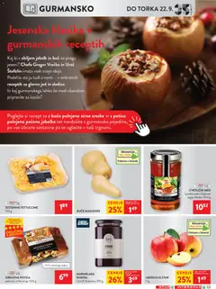 Spar katalog akcije – veljaven od 16.09.2026 | Stran: 31 | Izdelki: Med, Buče, Jabolka, Testenine